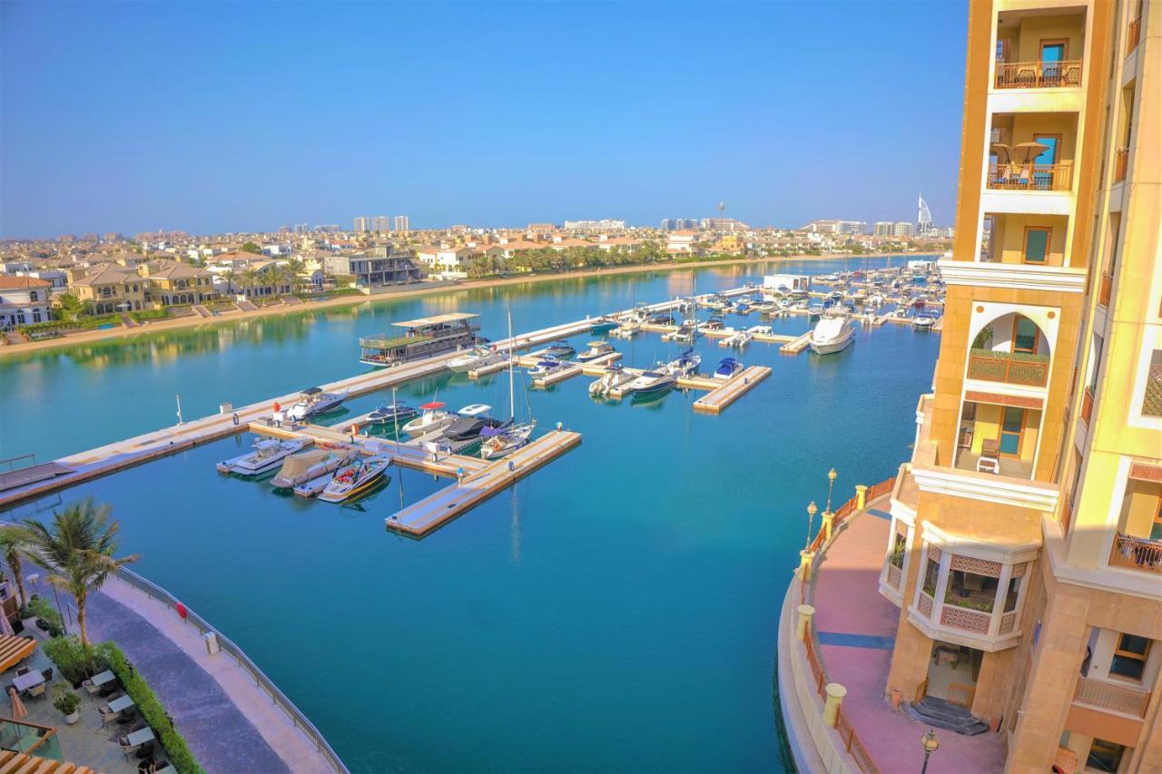 Luxury On The Palm With Marina View Balcony Apartment Dubai Exterior foto