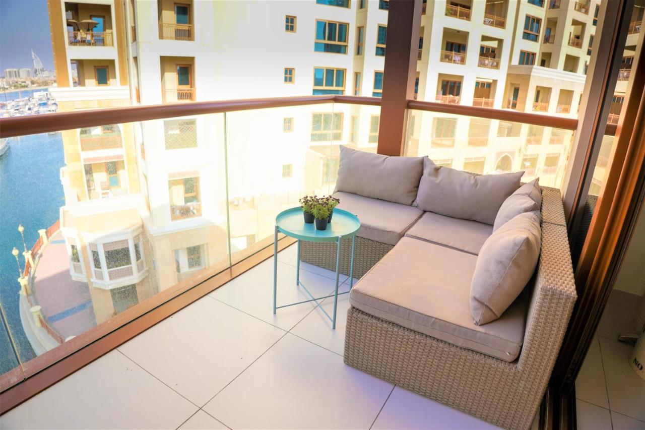 Luxury On The Palm With Marina View Balcony Apartment Dubai Exterior foto