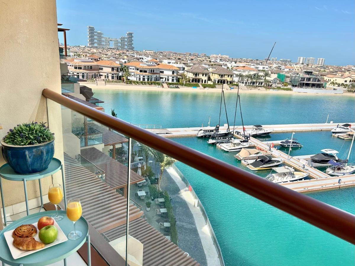 Luxury On The Palm With Marina View Balcony Apartment Dubai Exterior foto